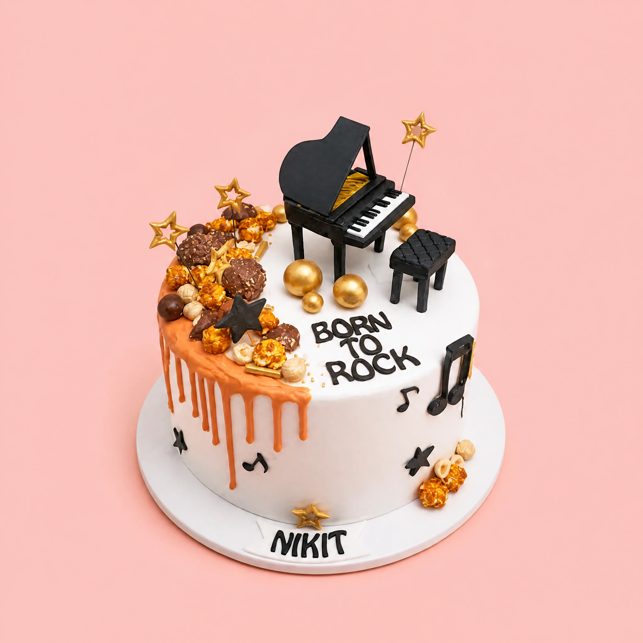 Rock Theme Cake