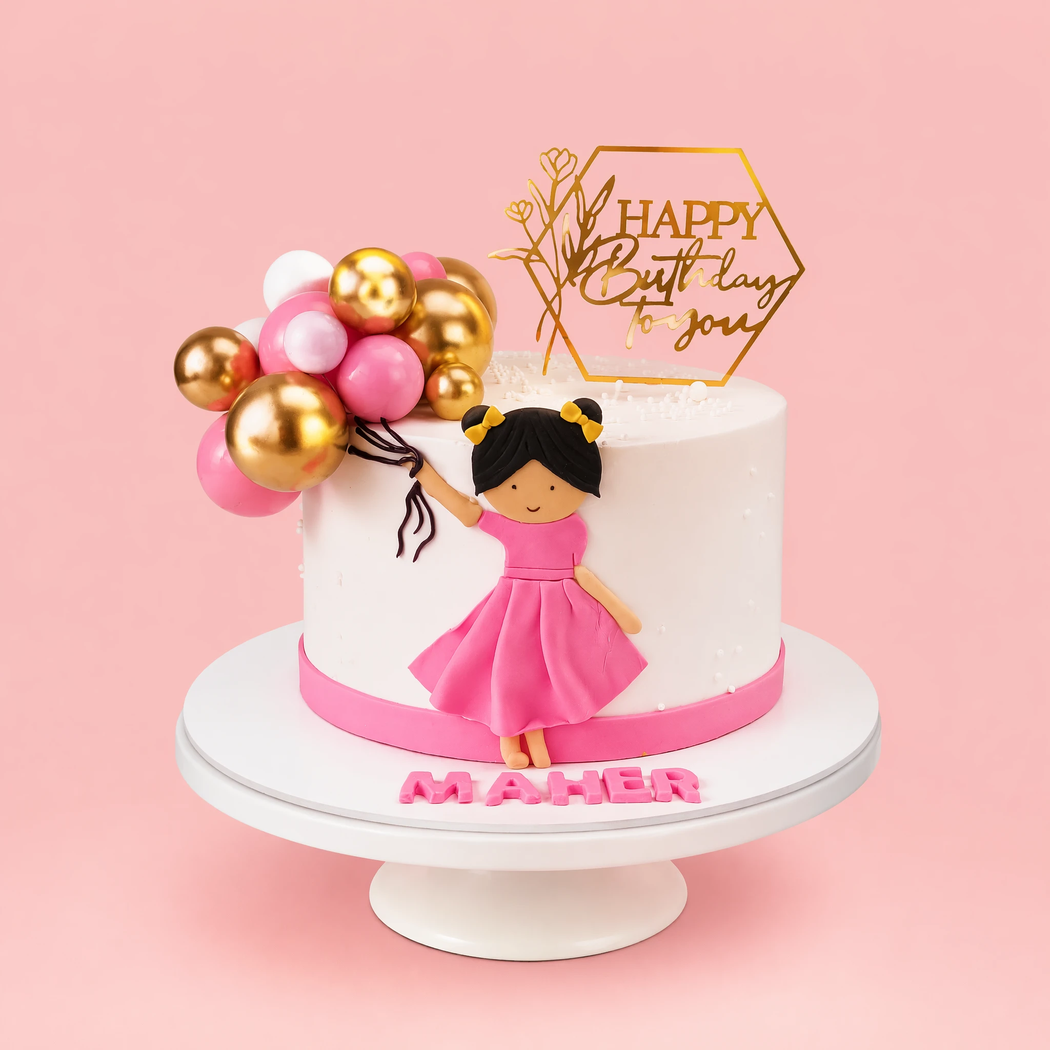 Girls Birthday Cake
