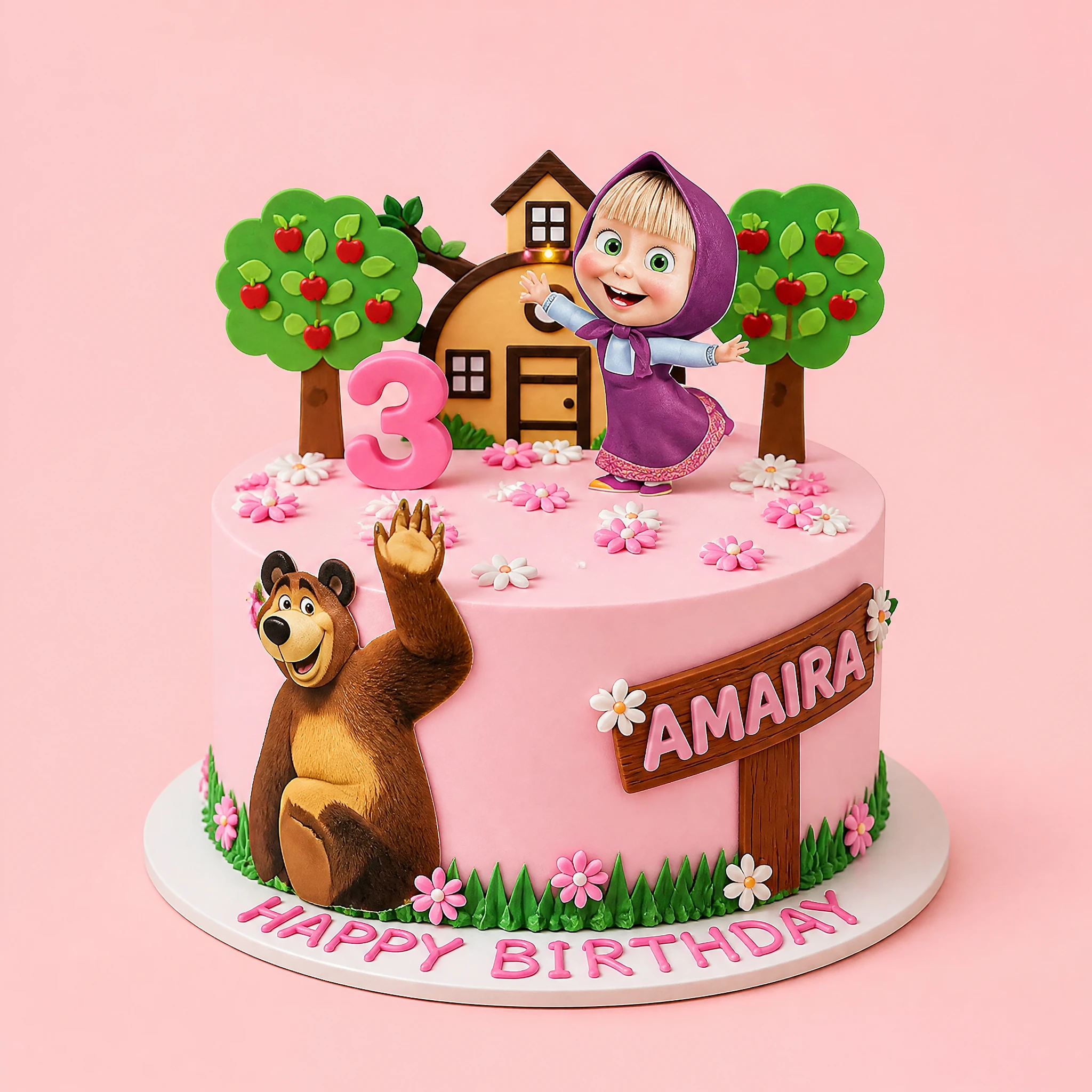 masha and bear Character