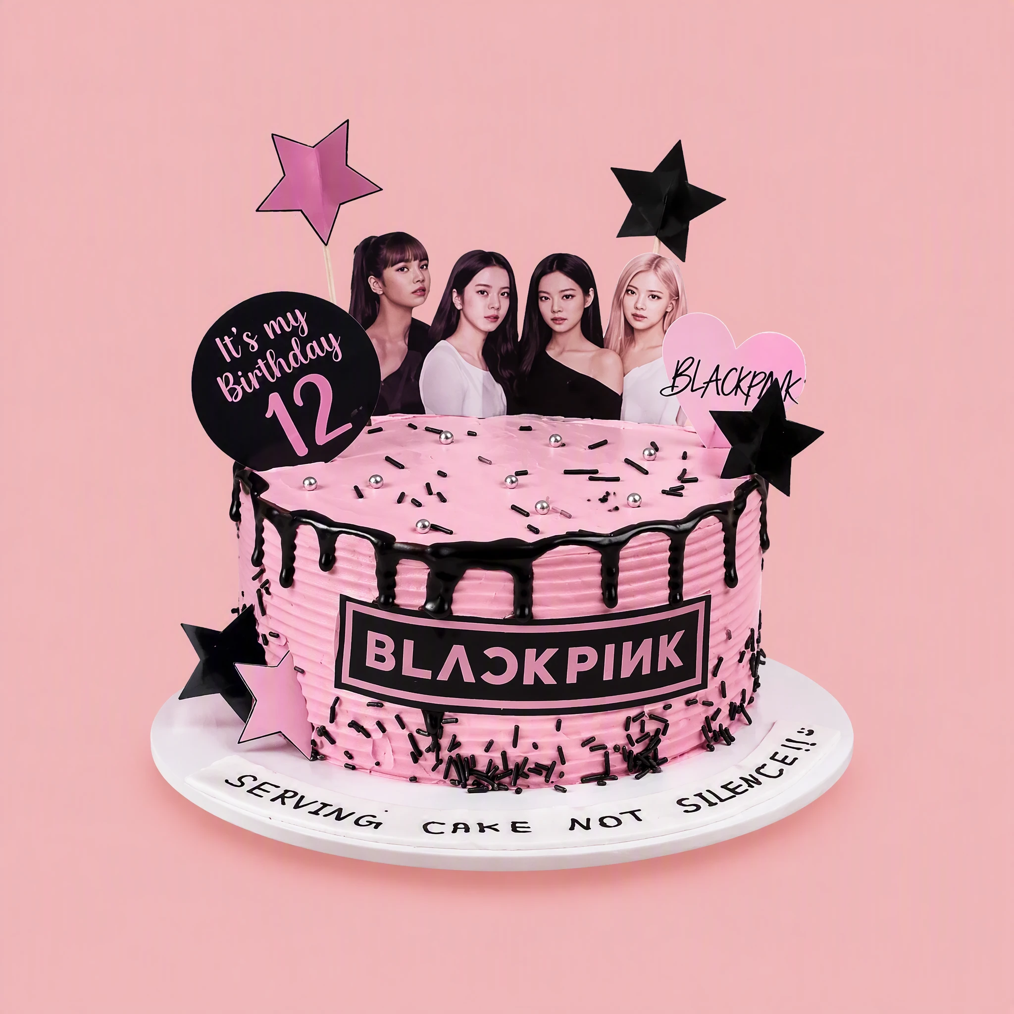 black pink Character
