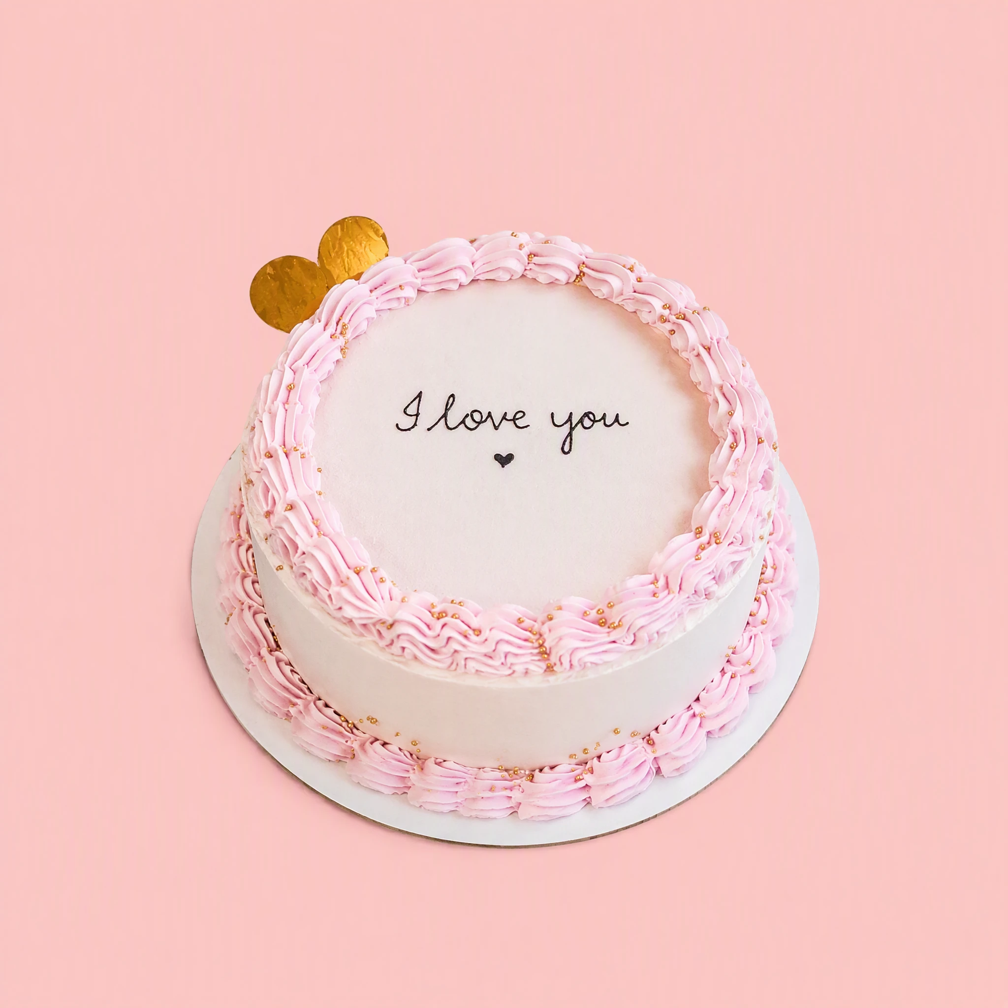 I Love You Cake