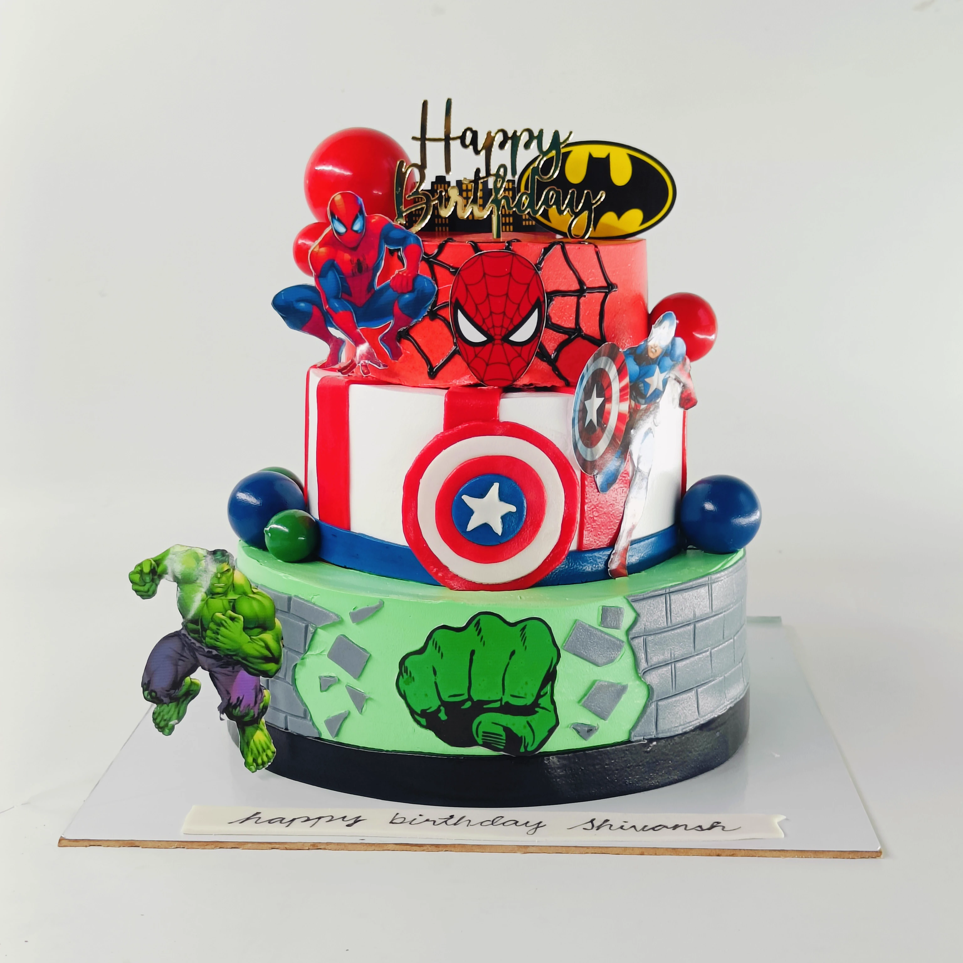 Spider-Man|Captain America|Hulk