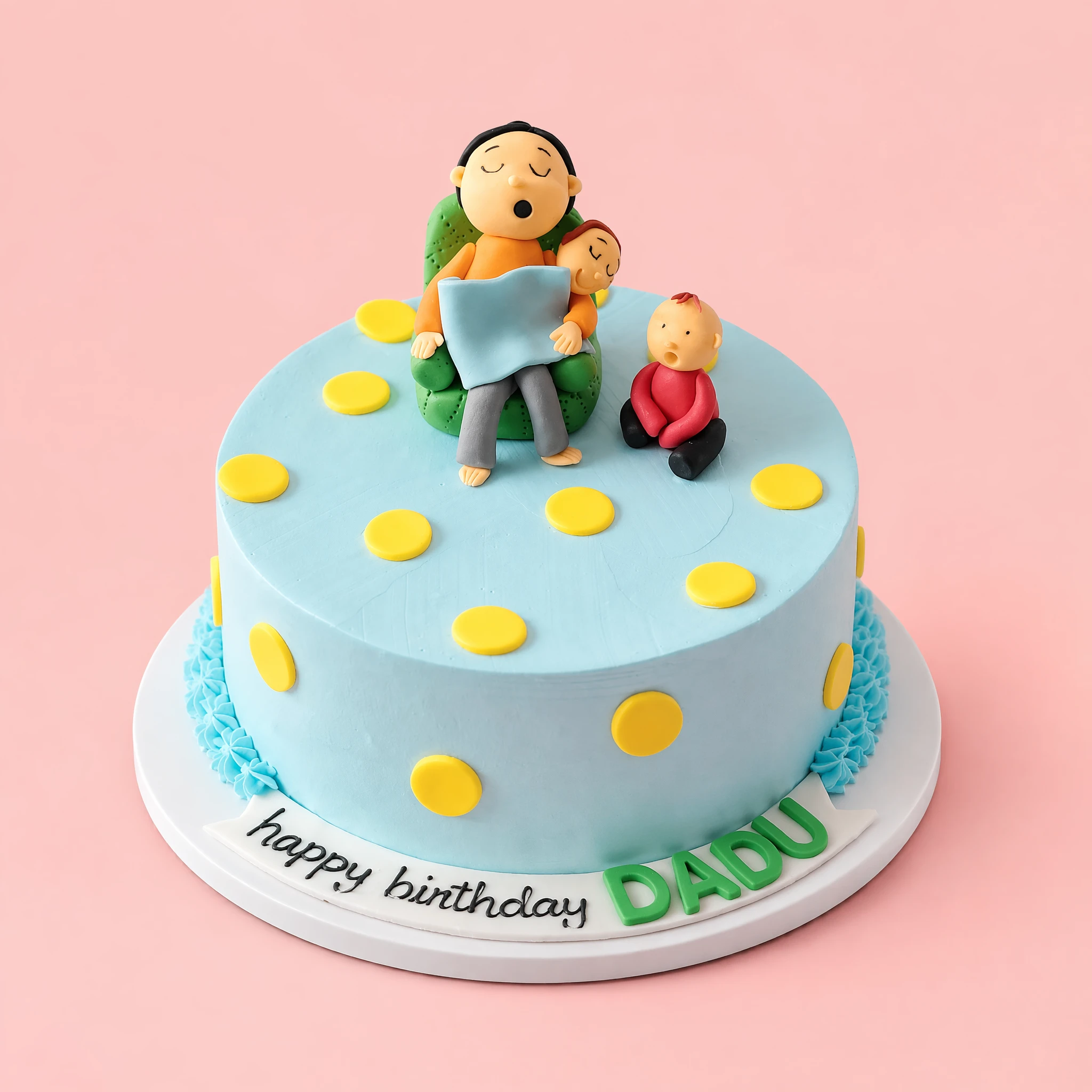 Dadu Birthday Cake
